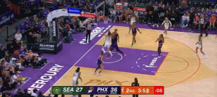 j9九游真人游戏第一品牌登录入口小宝继续加油~李月汝风暴队首秀拿下6分4板4助 上半场5分2板2助